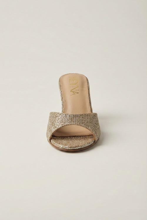 Champagne Kitten Mule