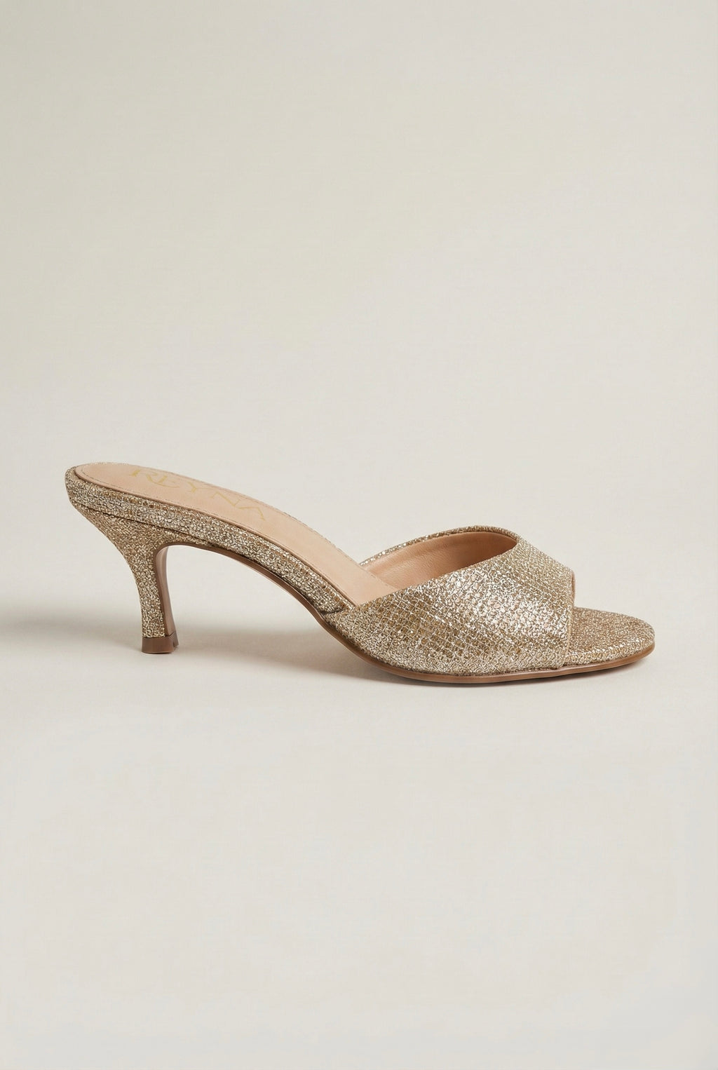 Champagne Kitten Mule