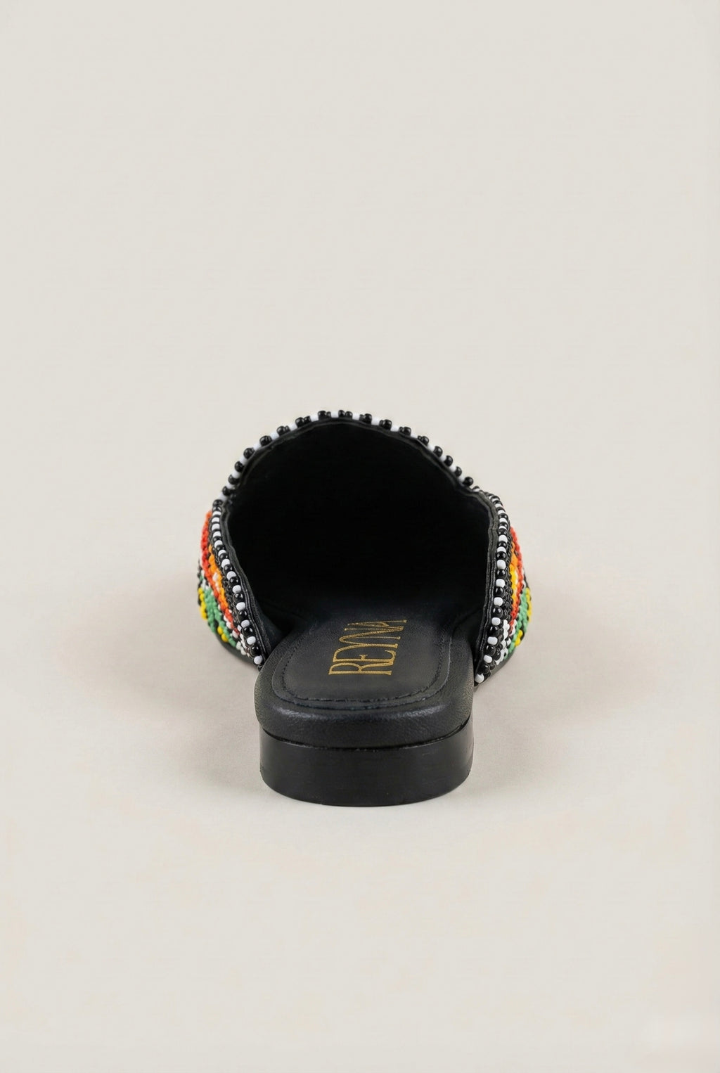 City to Beach Embroidered Mule