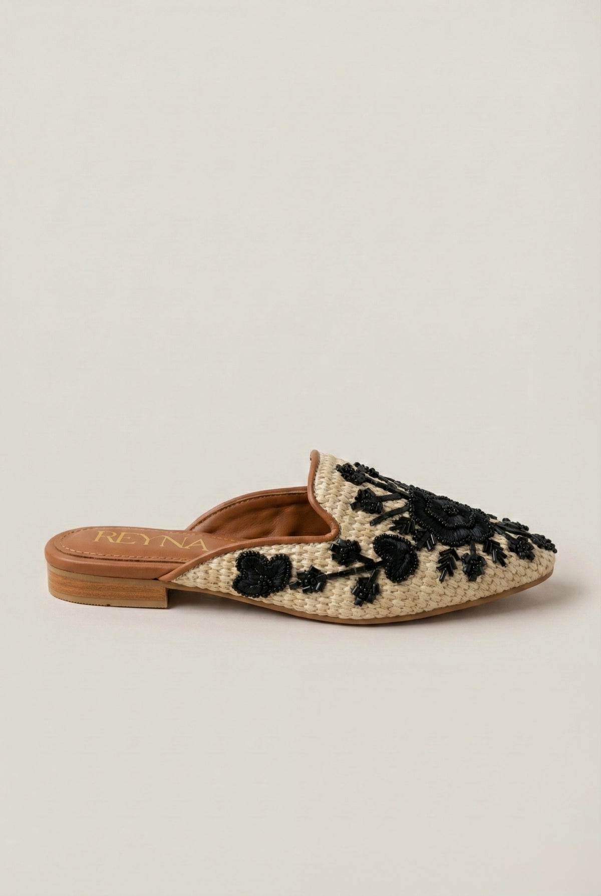 Desert Bloom Embroidered Mule