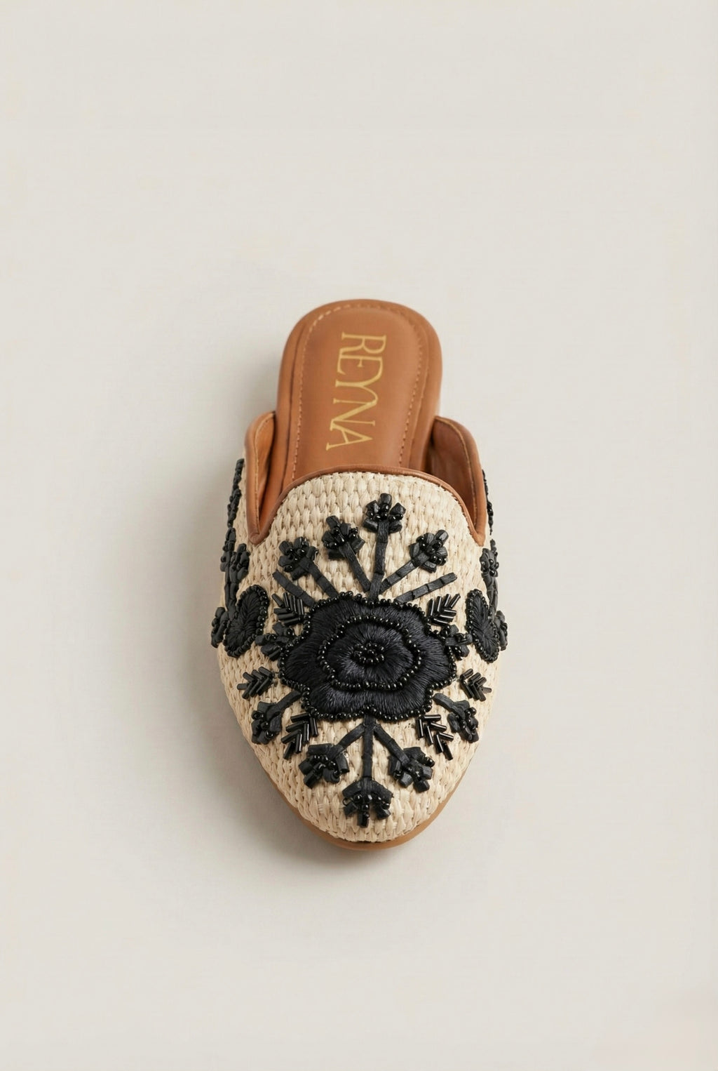 Desert Bloom Embroidered Mule