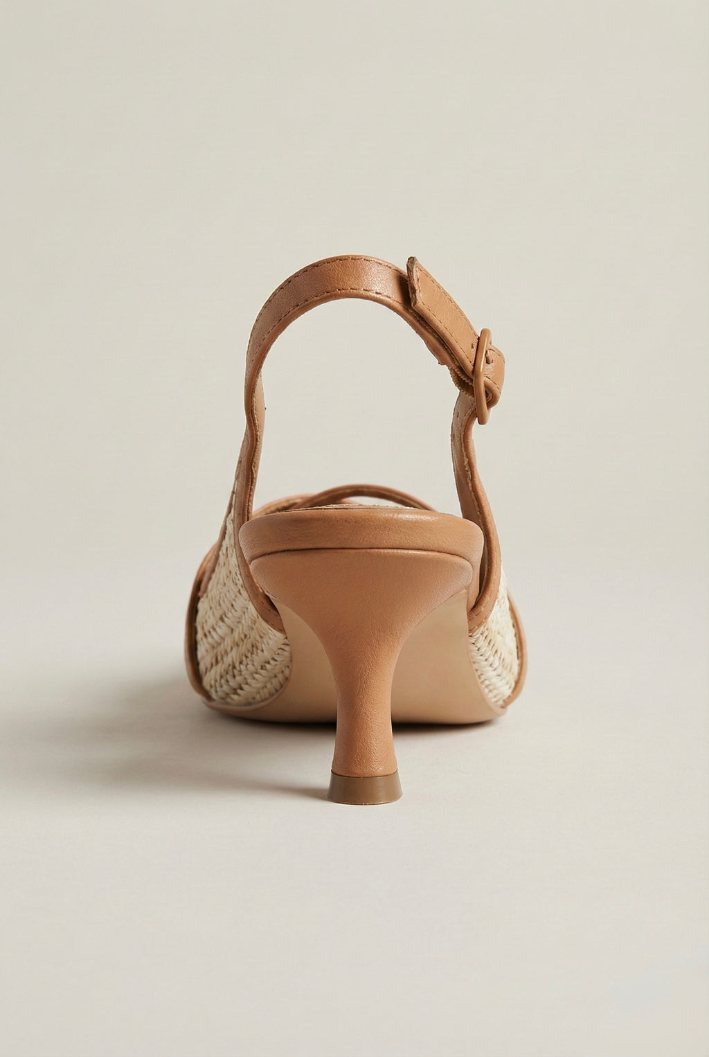 Dune Woven Raffia Mule
