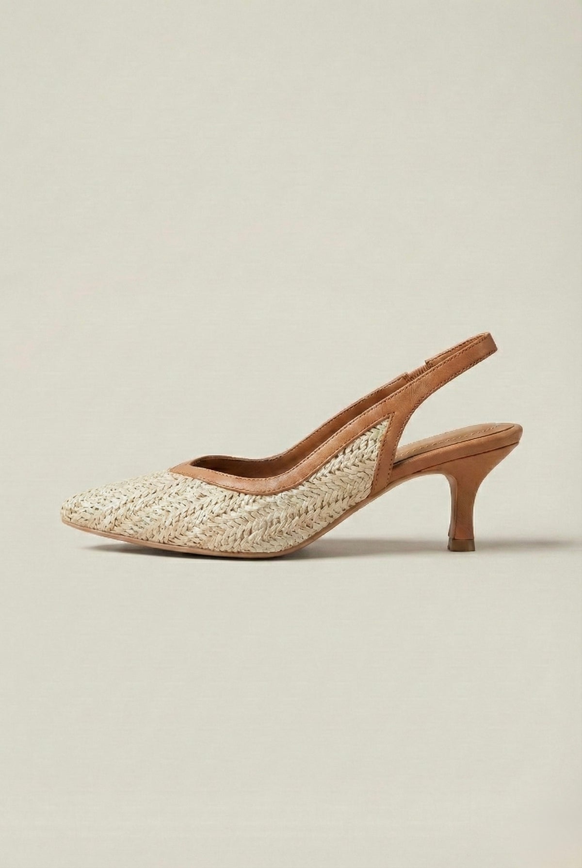 Dune Woven Raffia Mule
