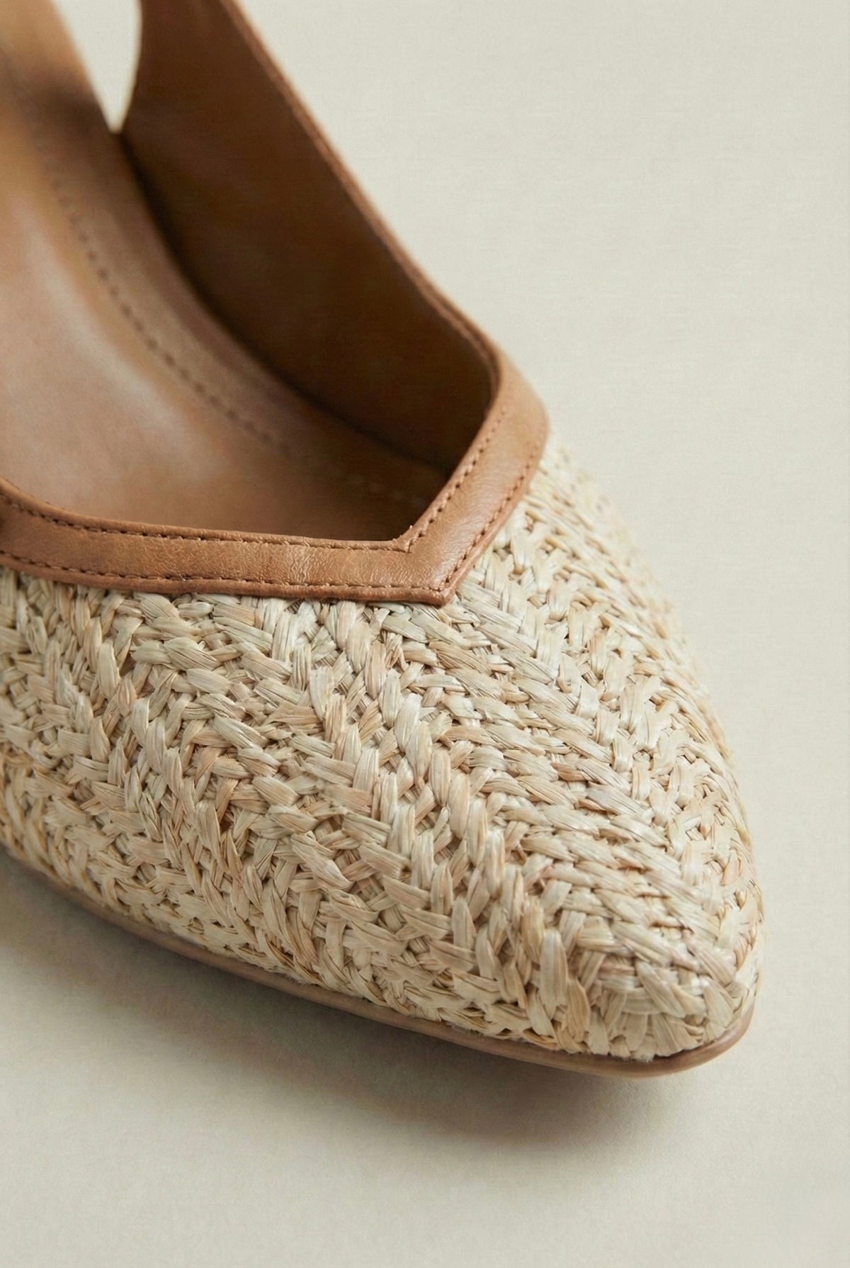 Dune Woven Raffia Mule