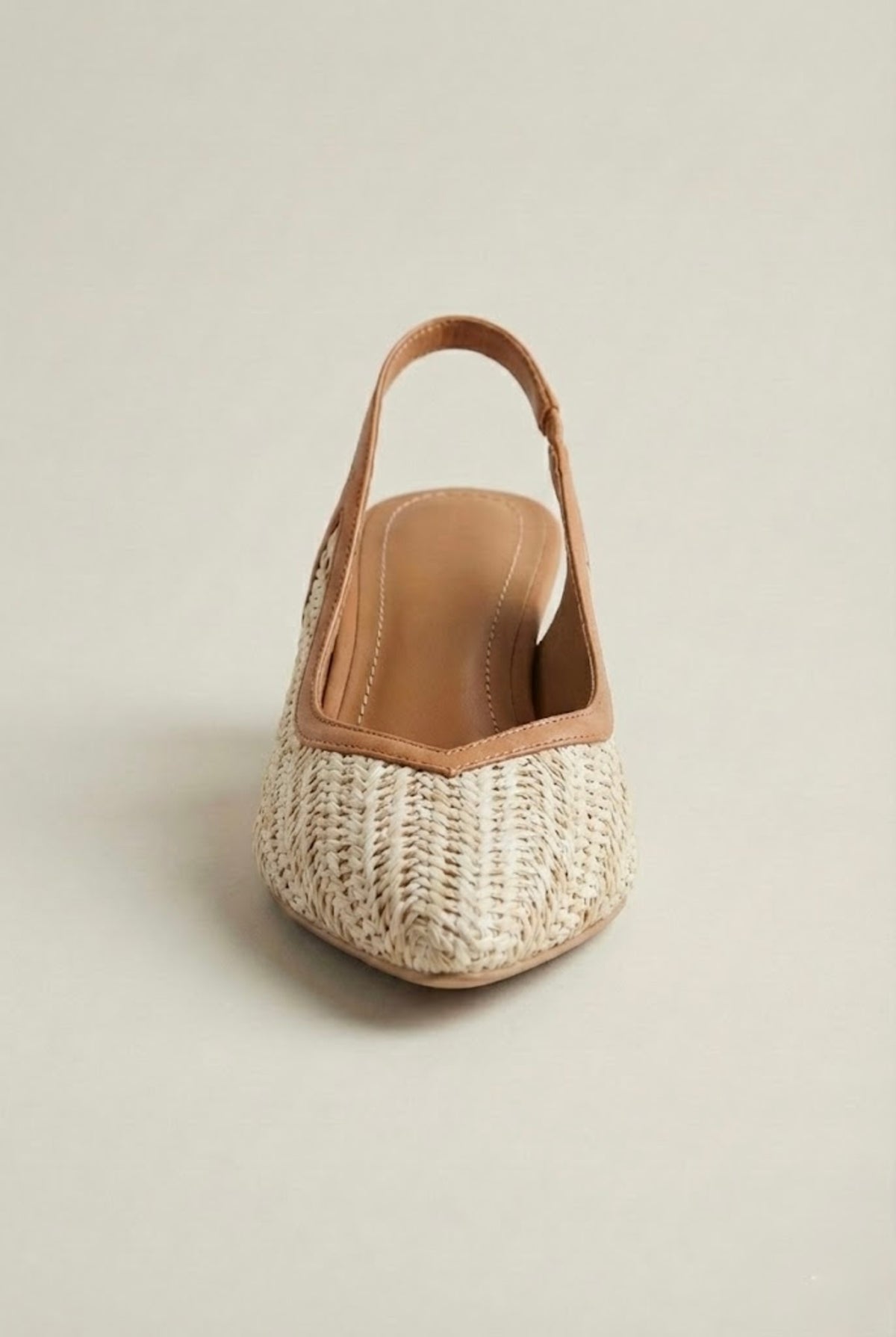 Dune Woven Raffia Mule