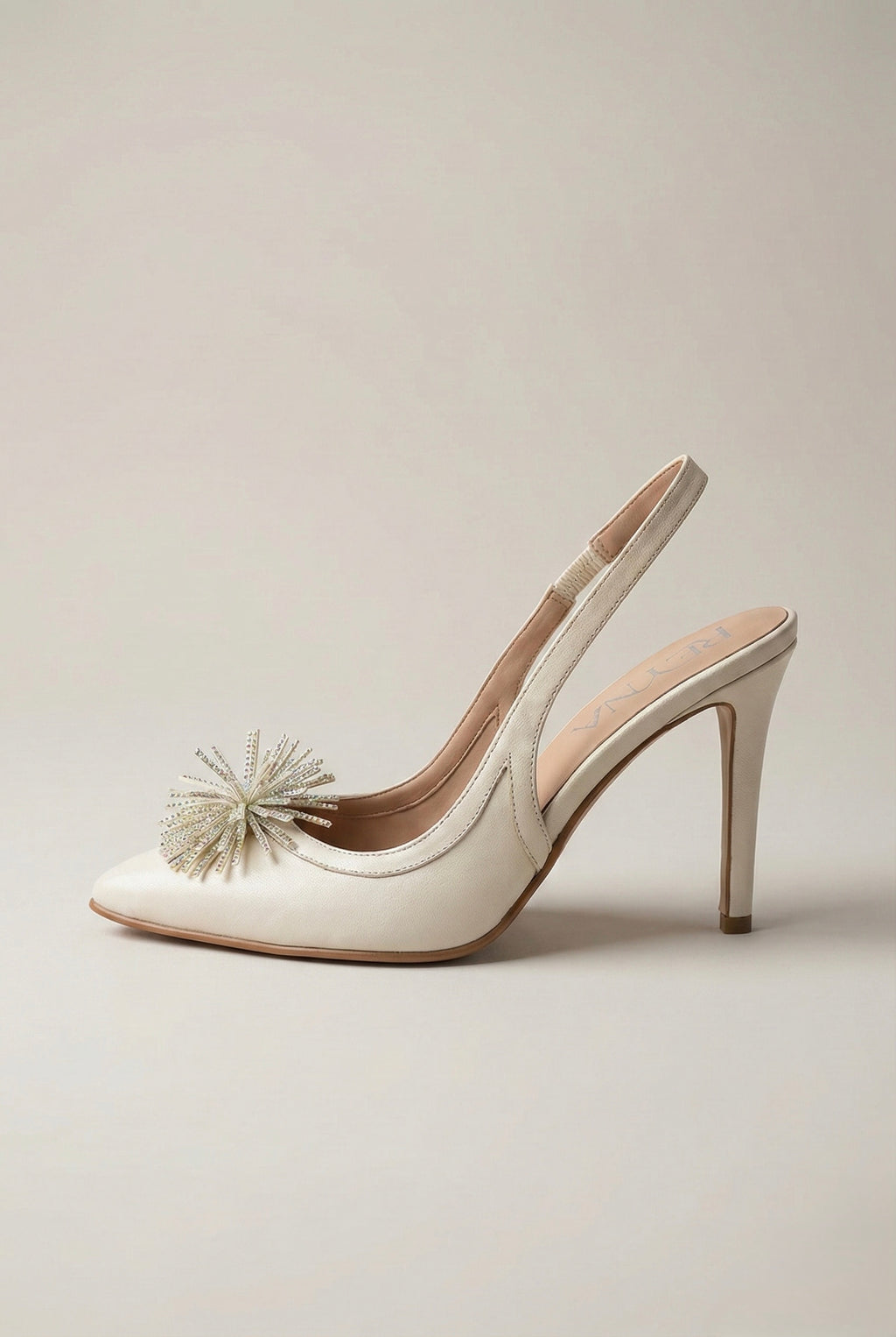 Pearl Crystal Slingback