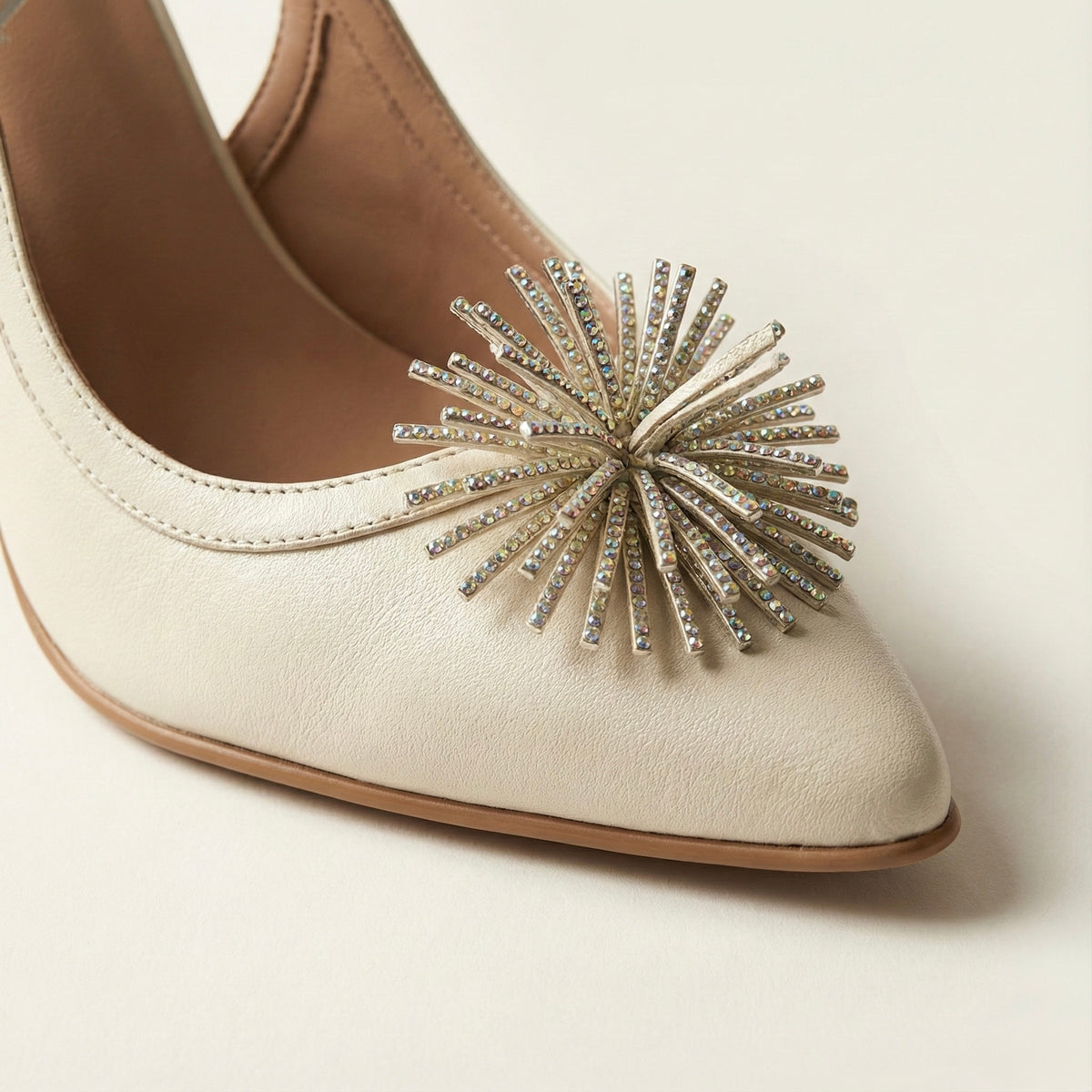 Pearl Crystal Slingback