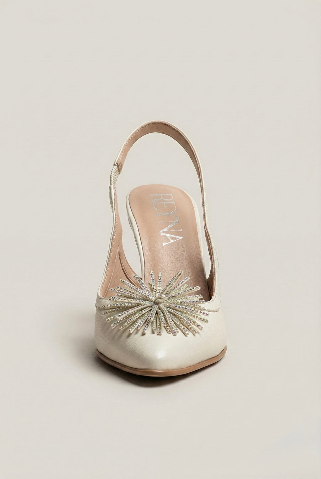 Pearl Crystal Slingback