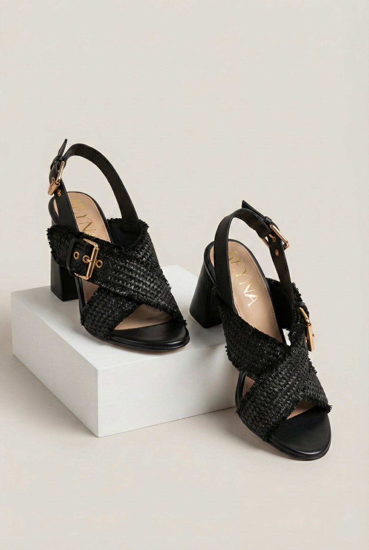 The Raffia Woven Sling