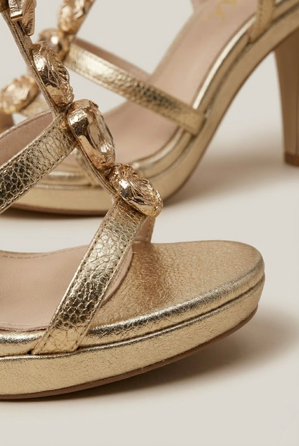 Crystal Ornate High Heel