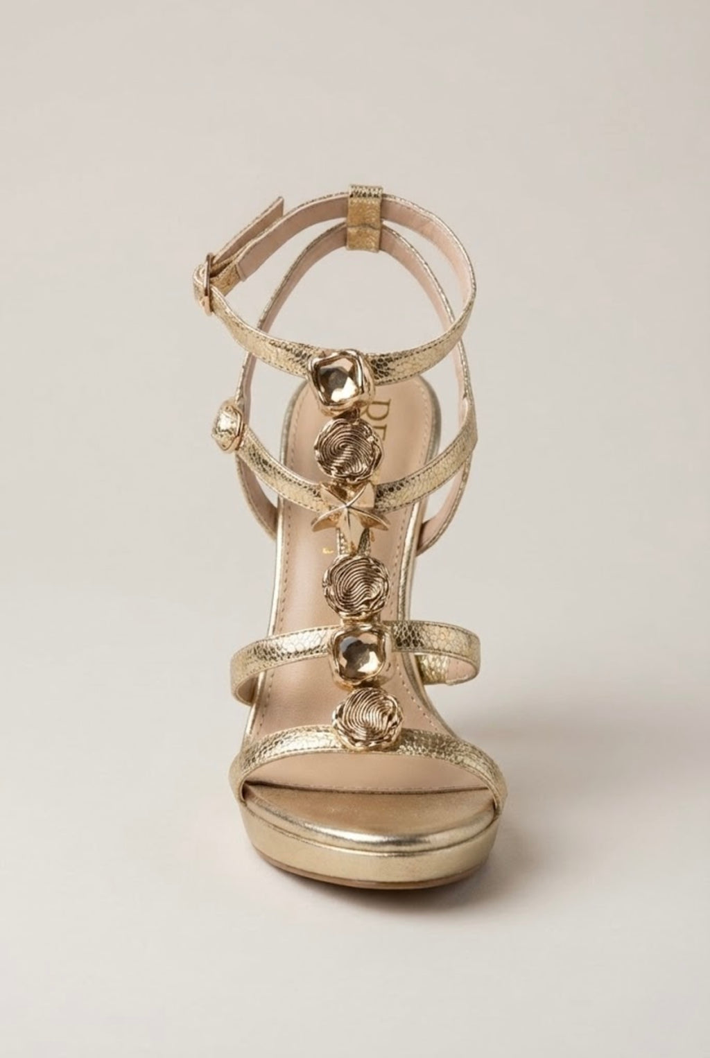 Crystal Ornate High Heel