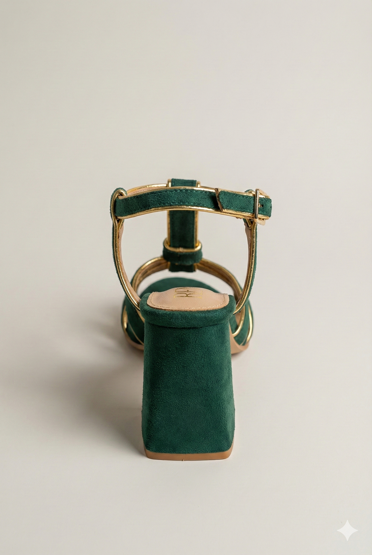 Emerald Strappy Sandal