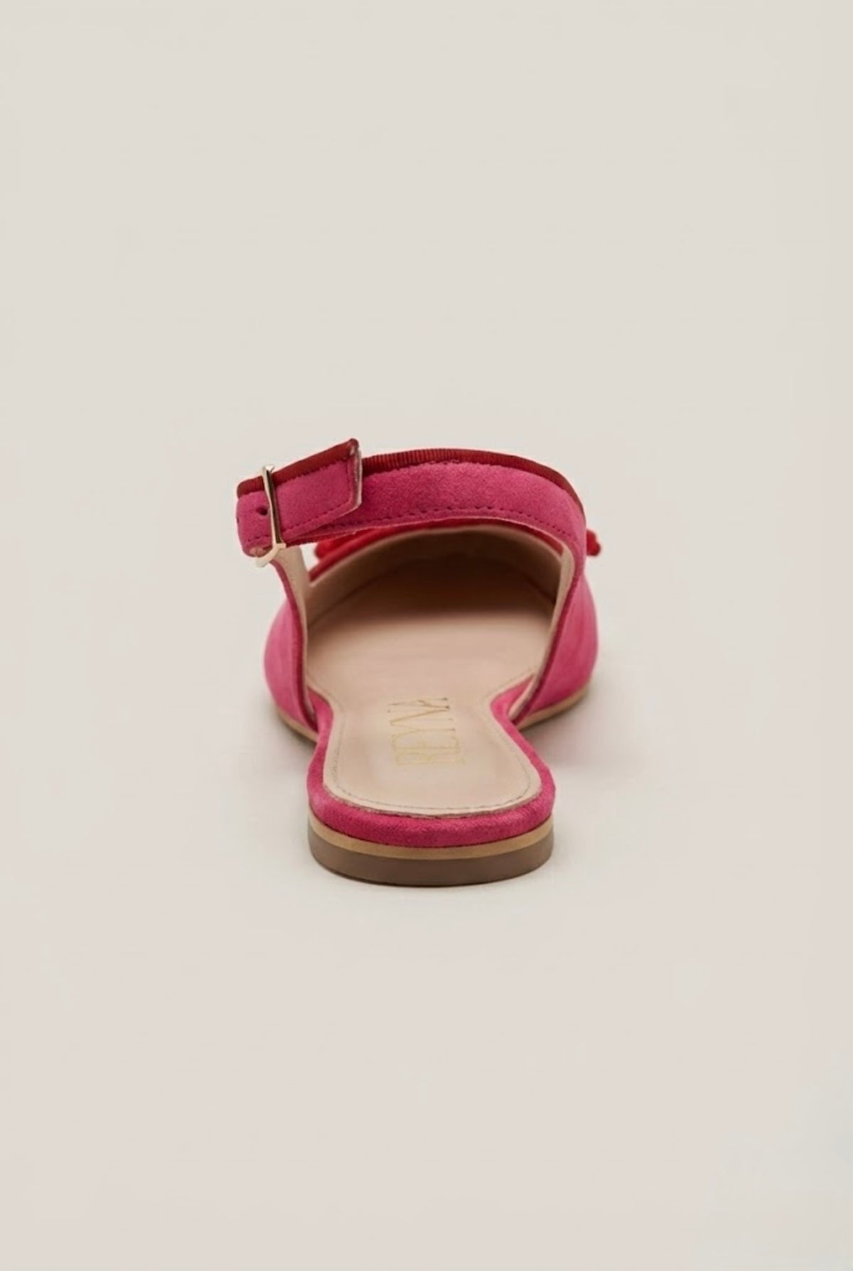 Blush Bow Slingback Ballerina