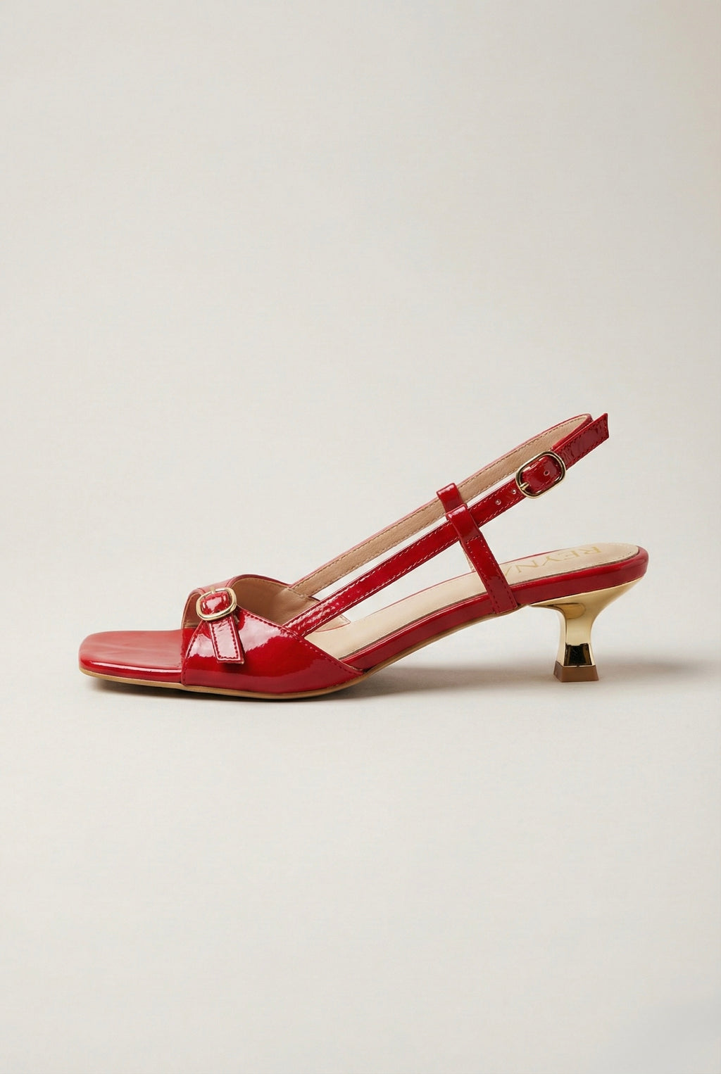 Scarlet Kitten Sandal