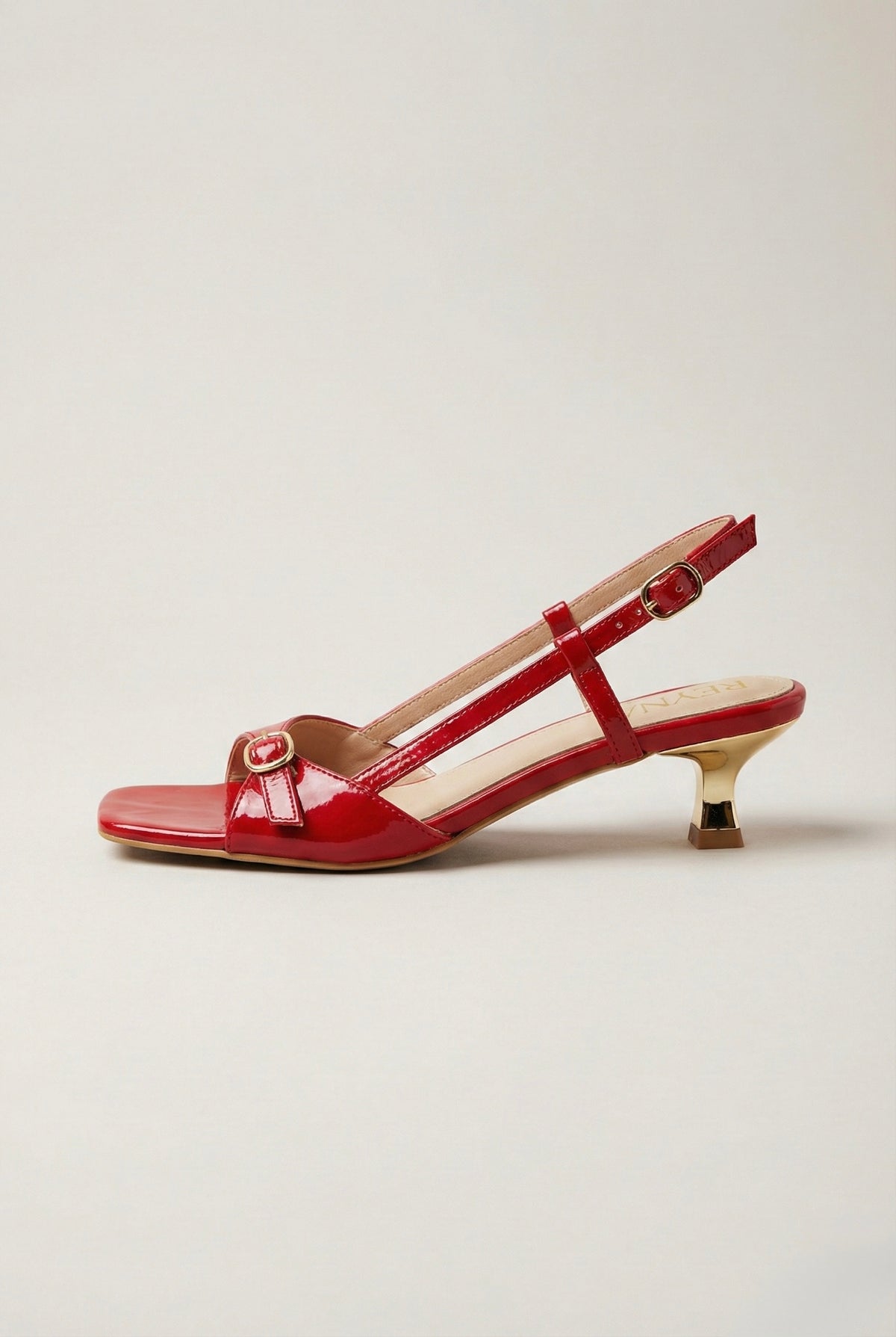 Scarlet Kitten Sandal