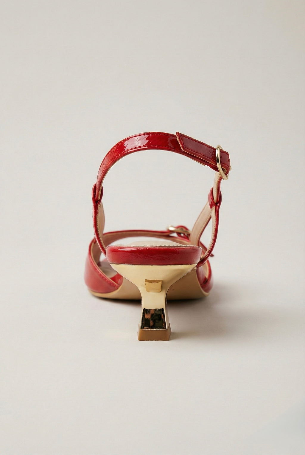 Scarlet Kitten Sandal