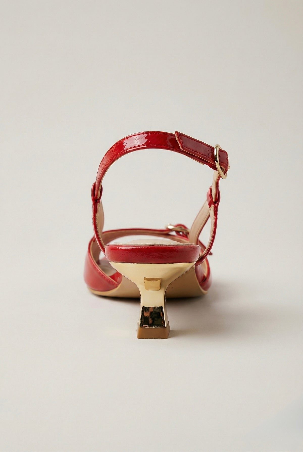 Scarlet Kitten Sandal
