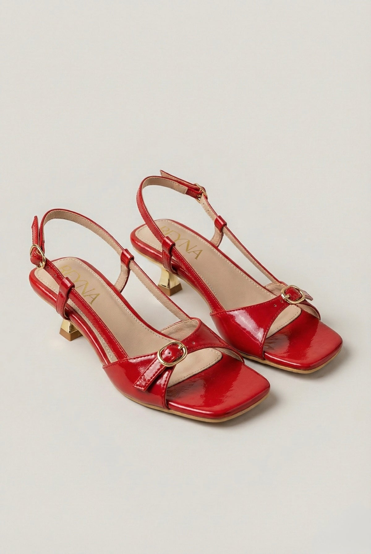 Scarlet Kitten Sandal