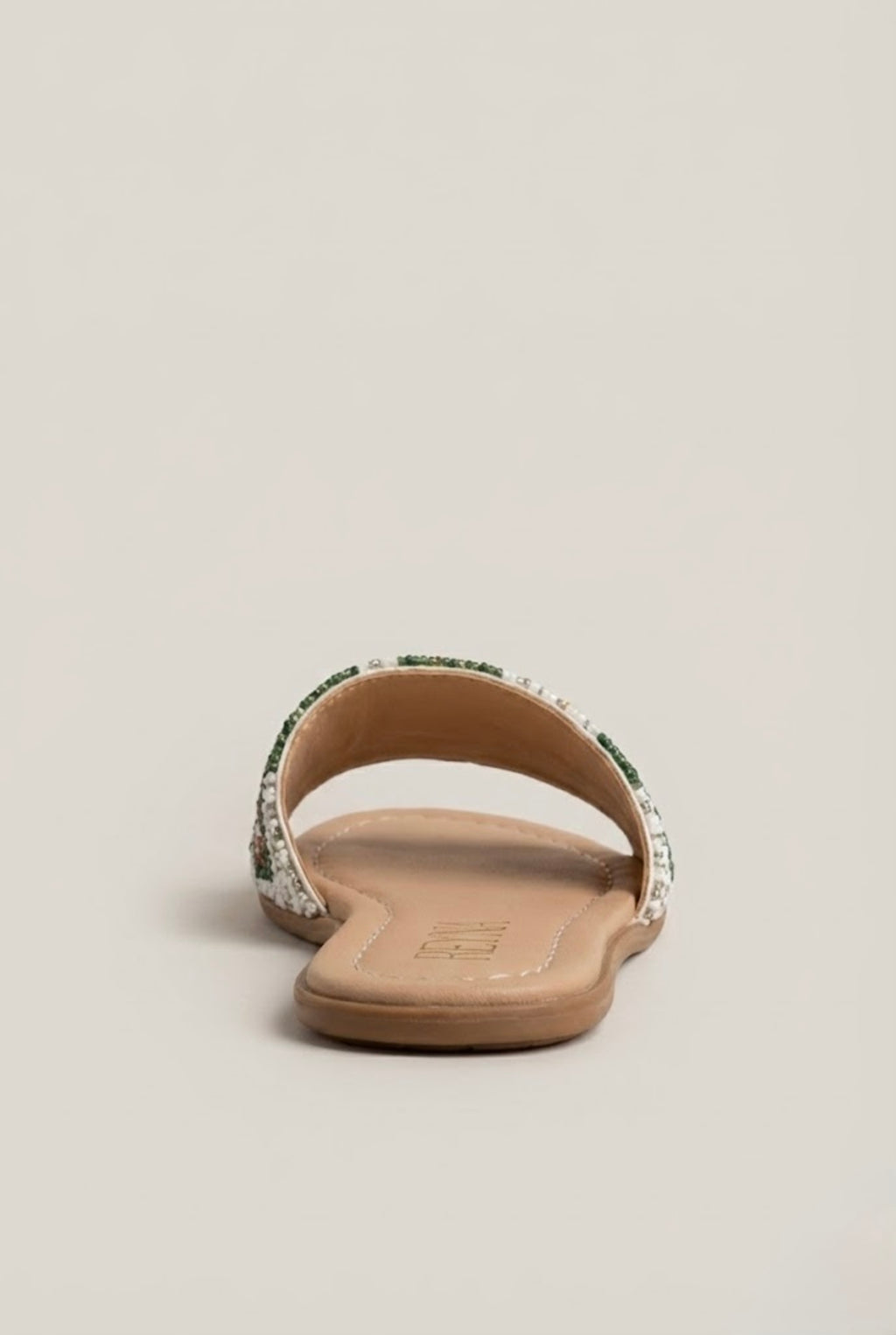 Capri Embroidered Slide