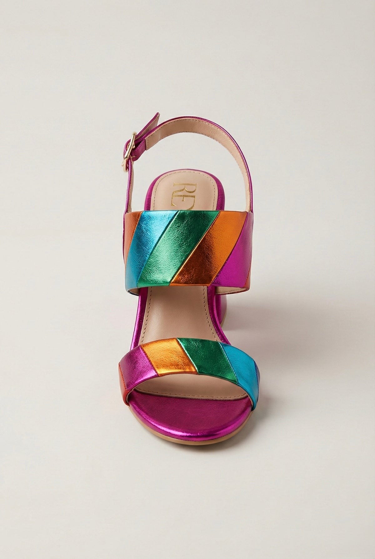 Prism Queen Block Sandal