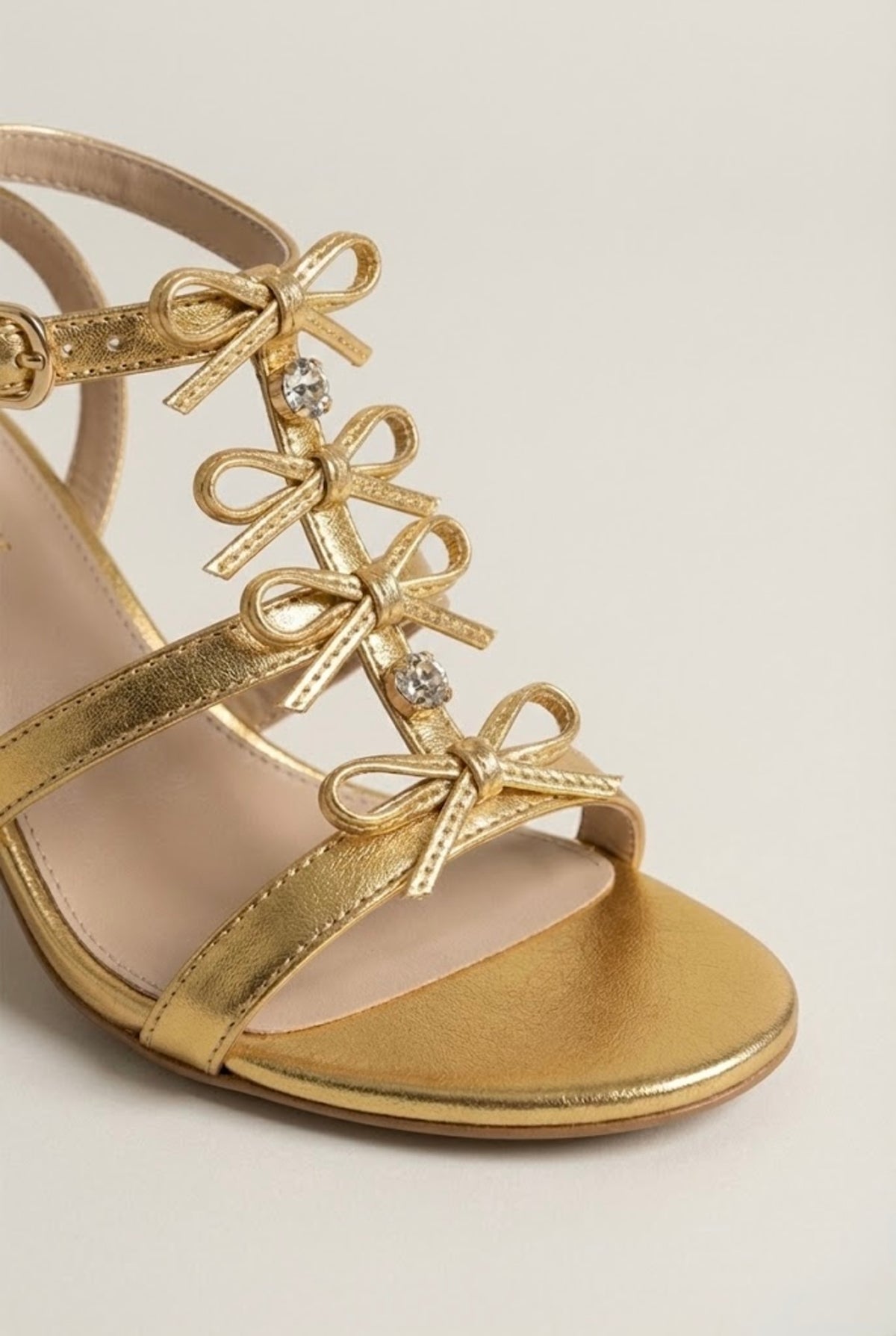 Luxe Jeweled Block Heel