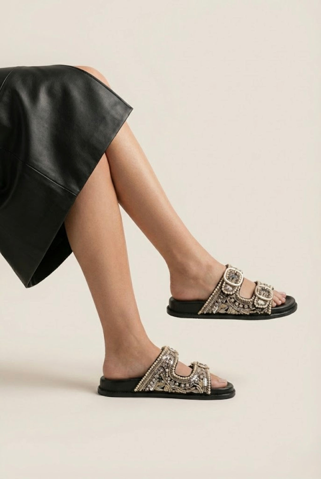 Imperial Embroidered Footbed