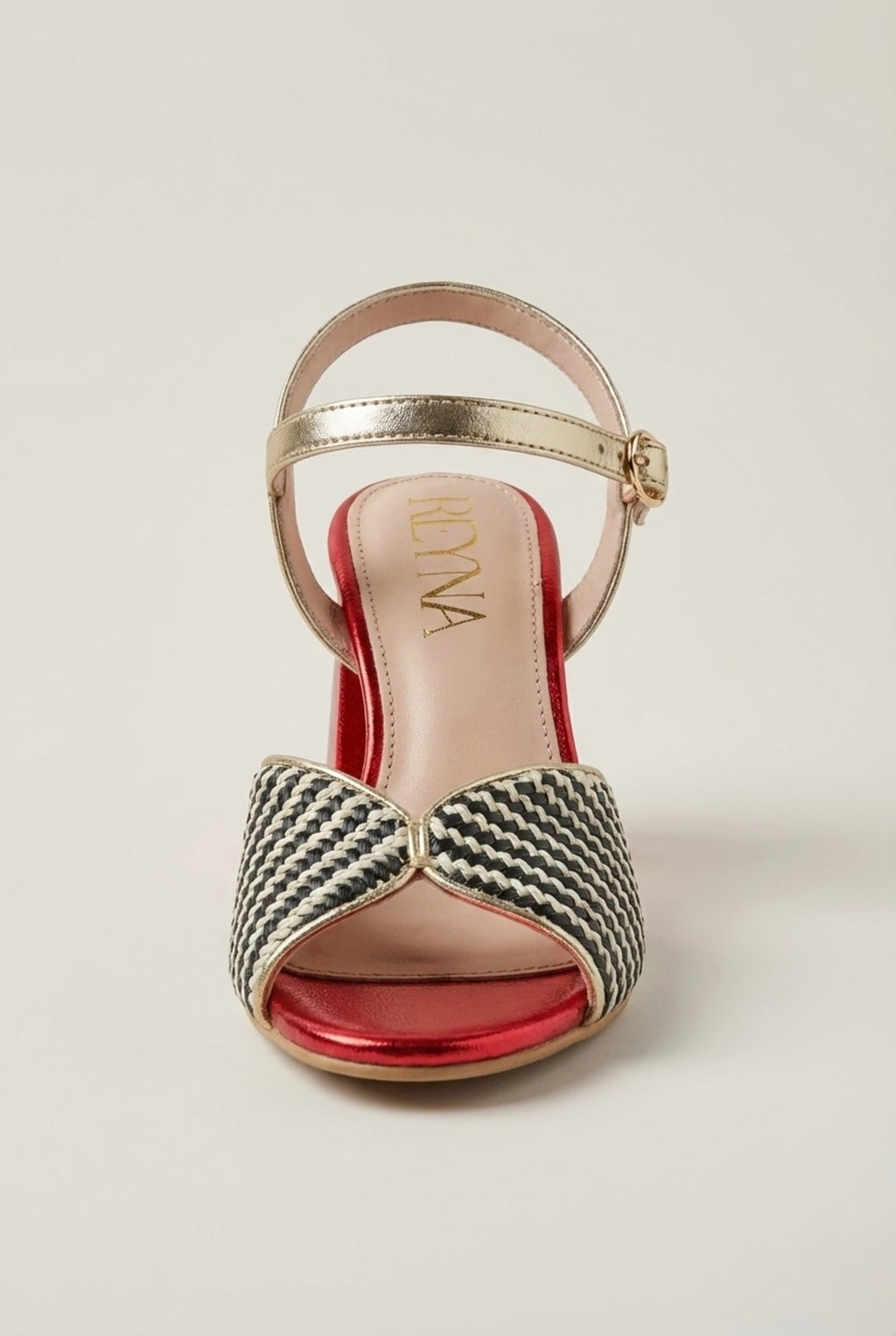 Cherry Contrast Sandal