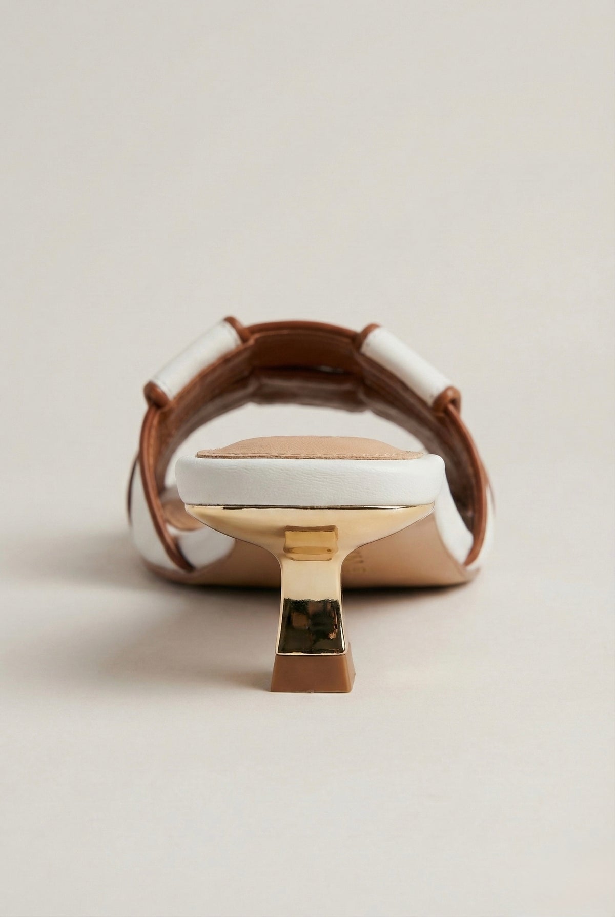 Nude Kitten Mule