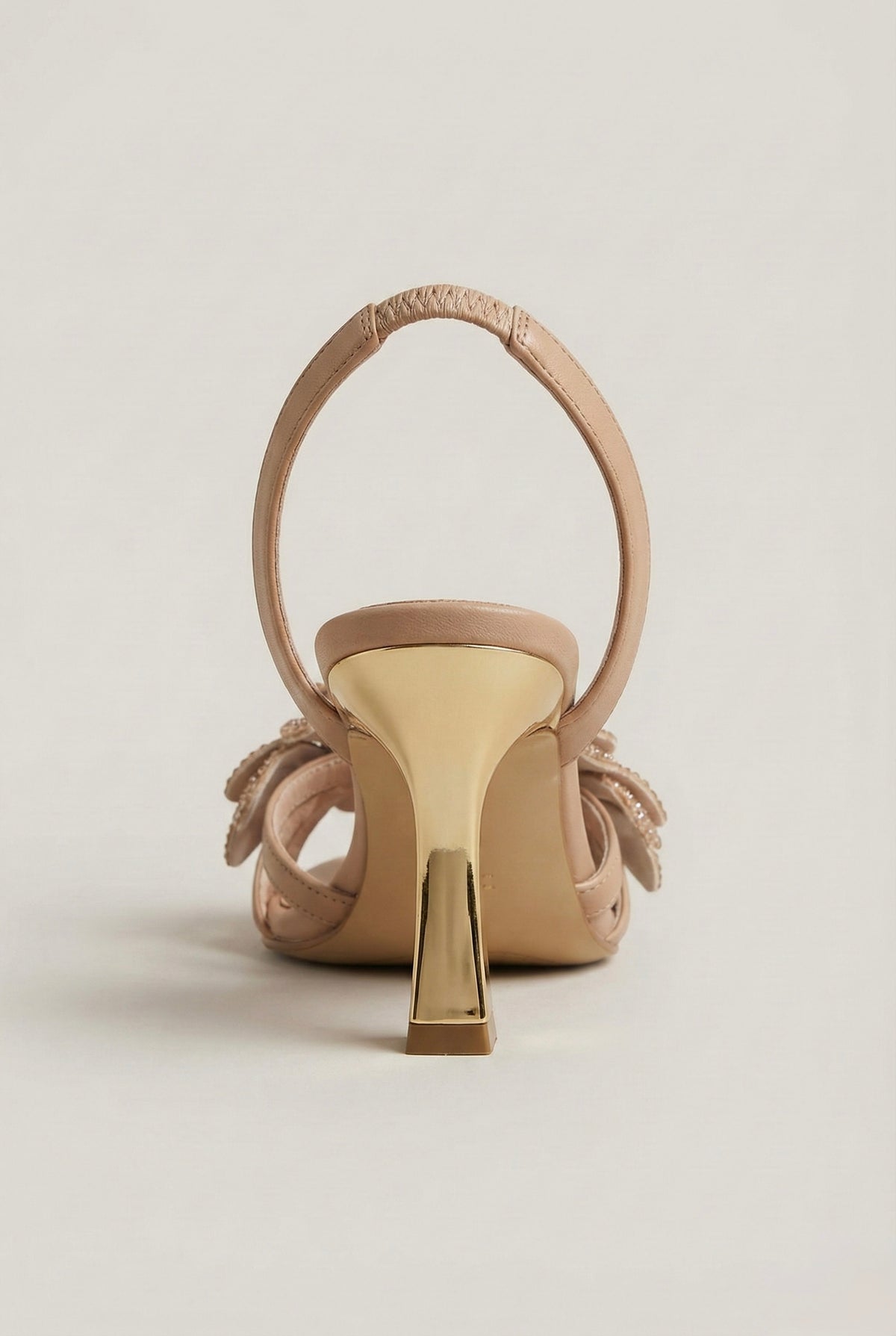 Blush Flower Ankle-Strap Sandal