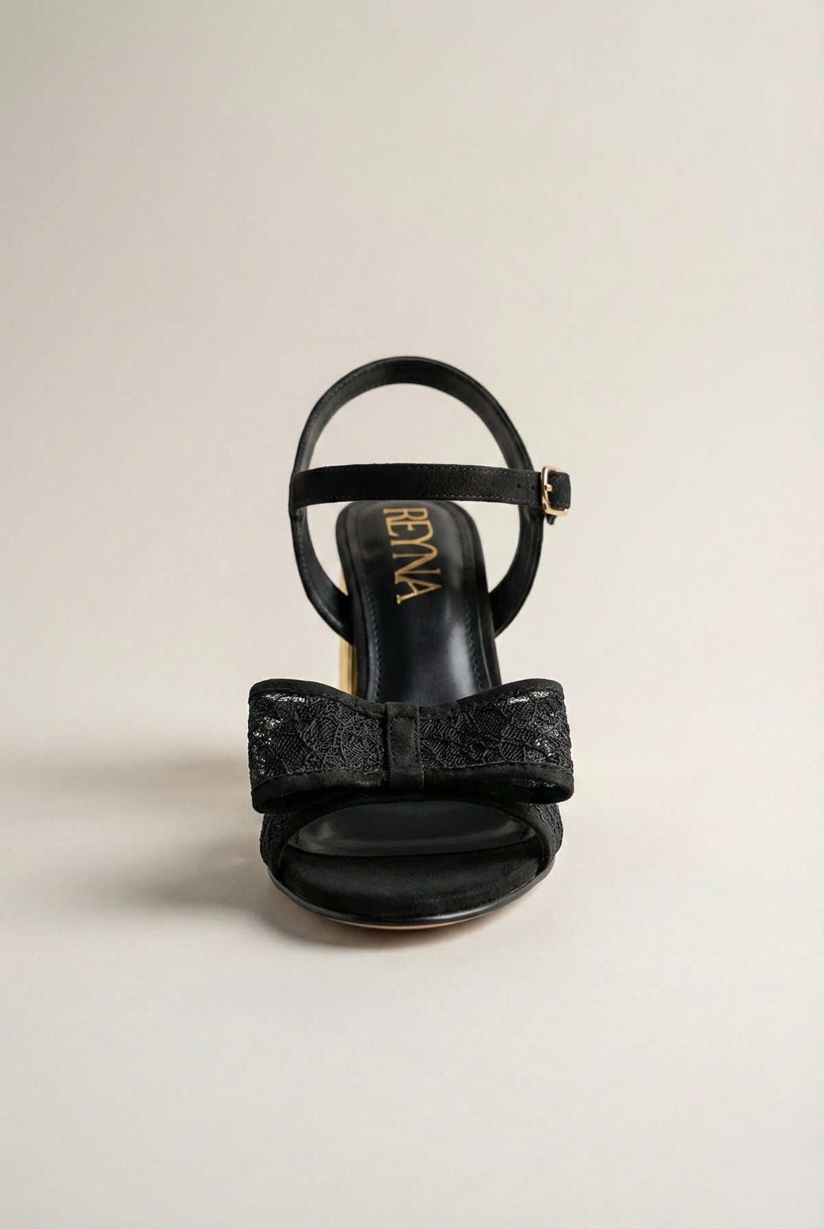 Lace Noir Sandal