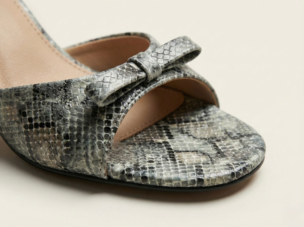 Tera-Wild Asymmetry Block Sandal