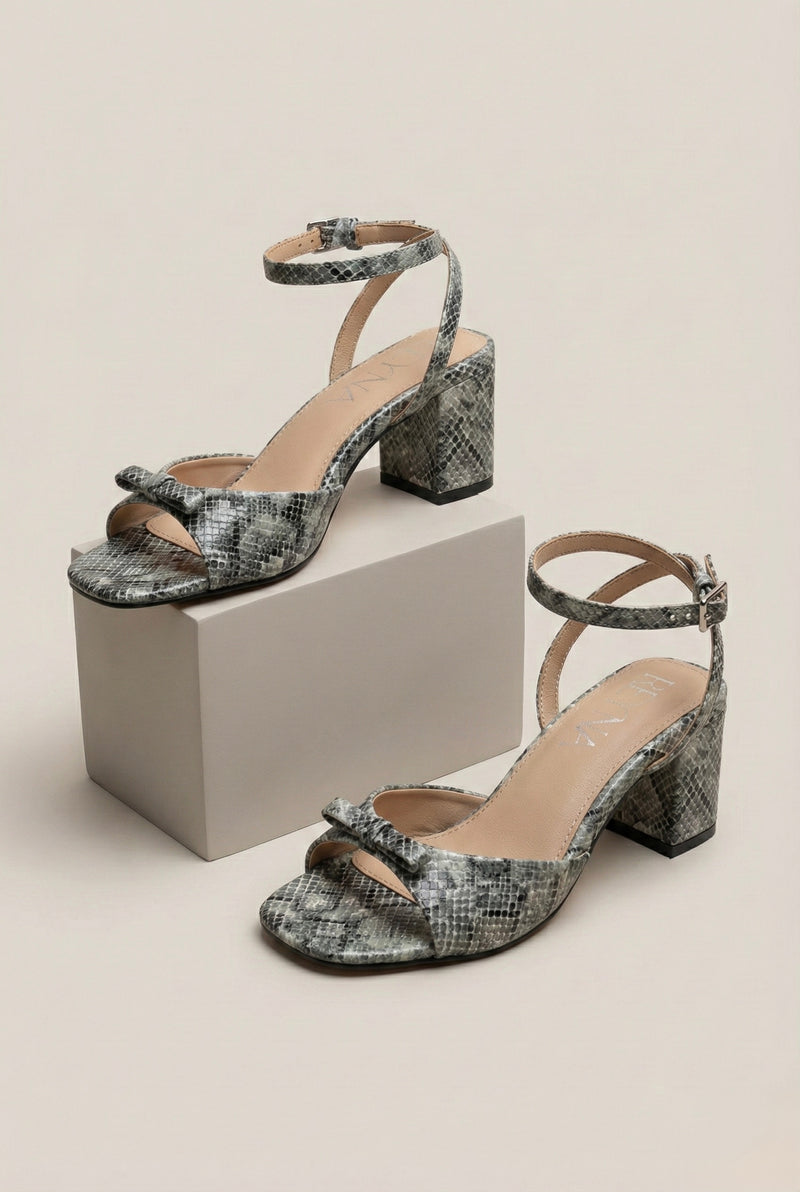 Tera-Wild Asymmetry Block Sandal