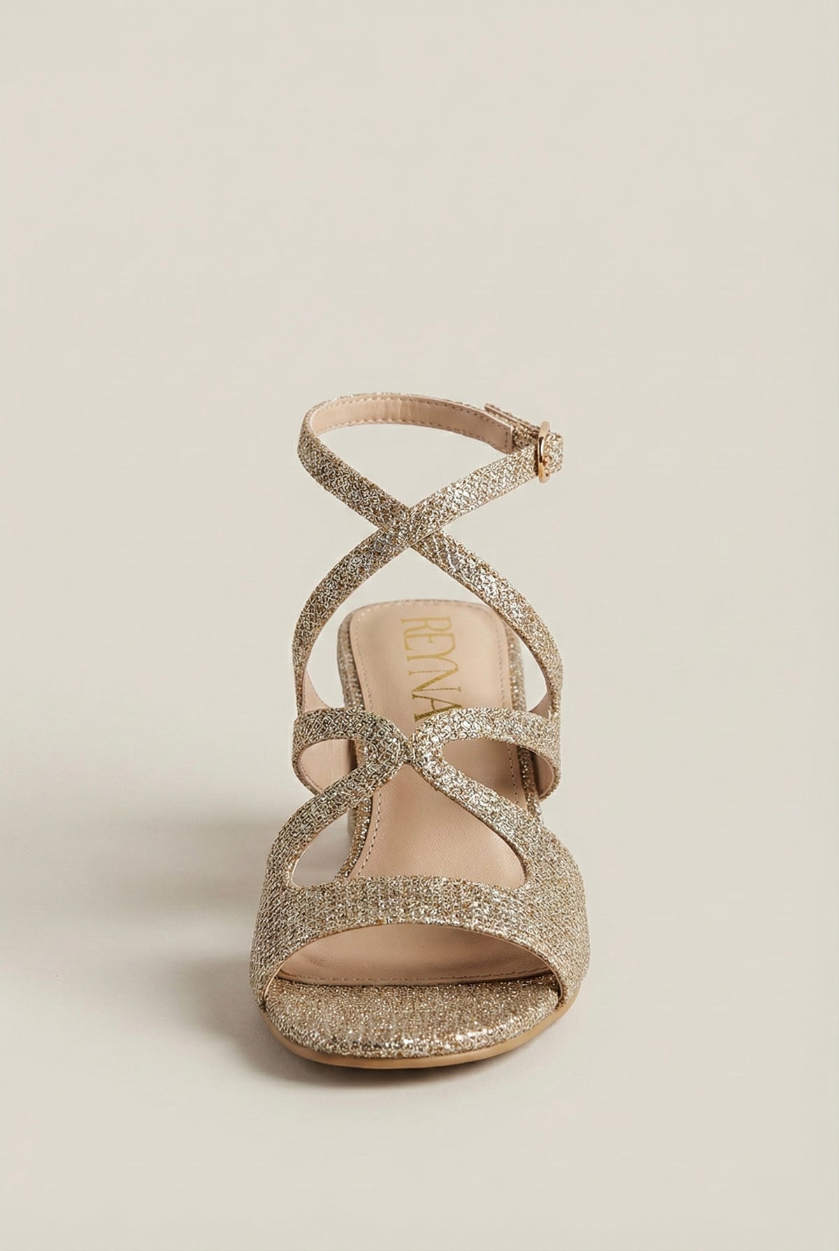 The Poeme Multi-Strap Mid-Block Heel