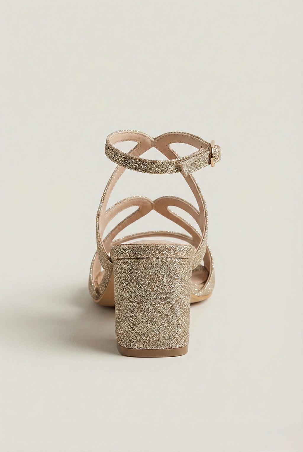 The Poeme Multi-Strap Mid-Block Heel