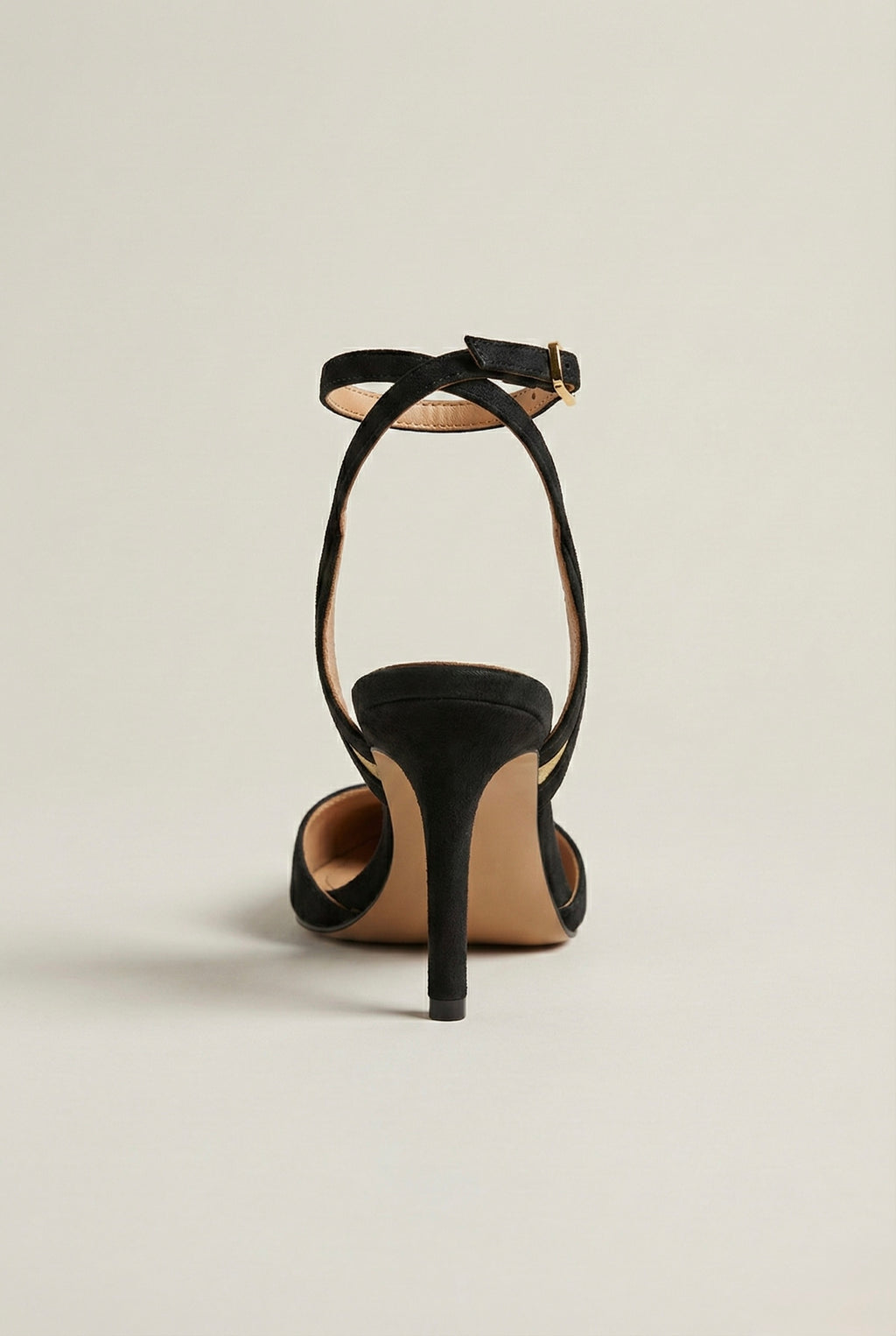 Velvet Curve Suede Slingback