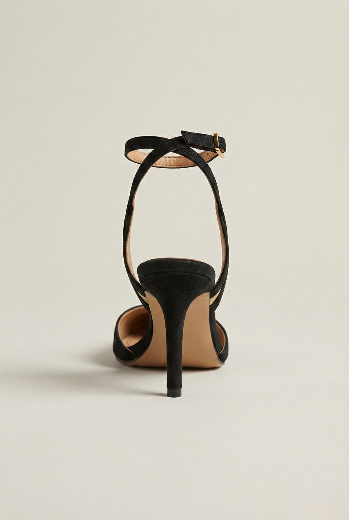 Velvet Curve Suede Slingback