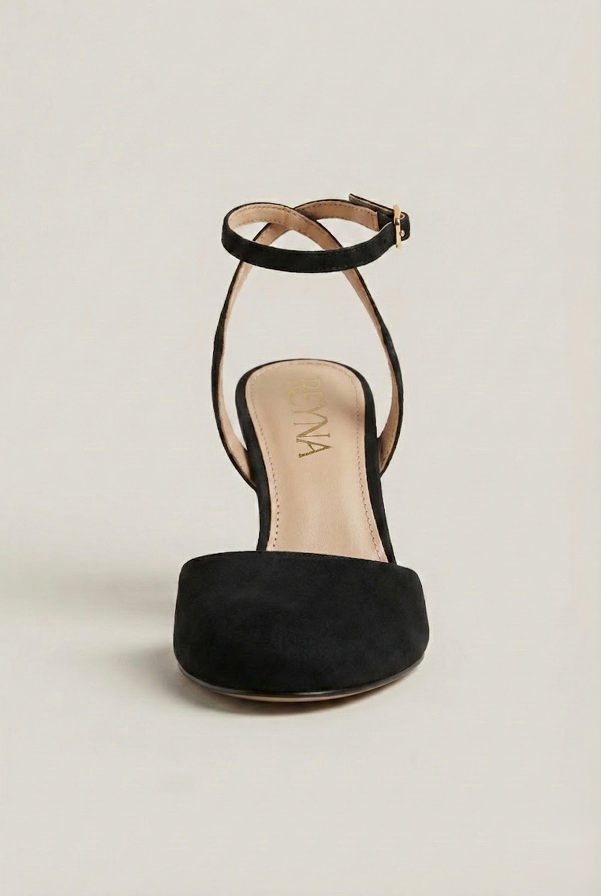 Velvet Curve Suede Slingback