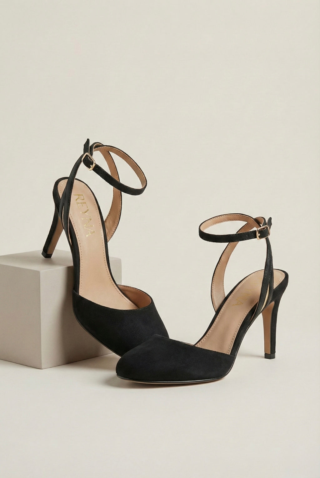 Velvet Curve Suede Slingback