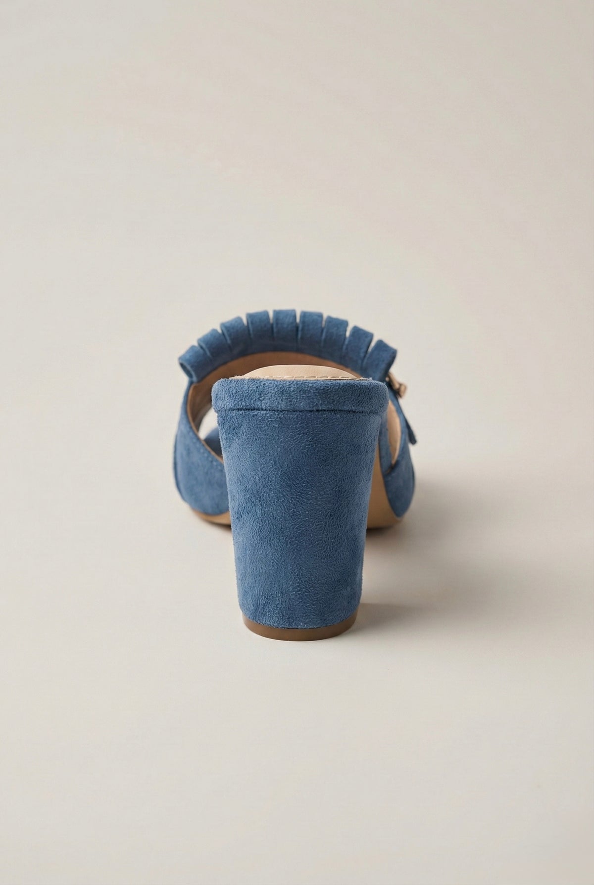 Azure Fringe Block Mule