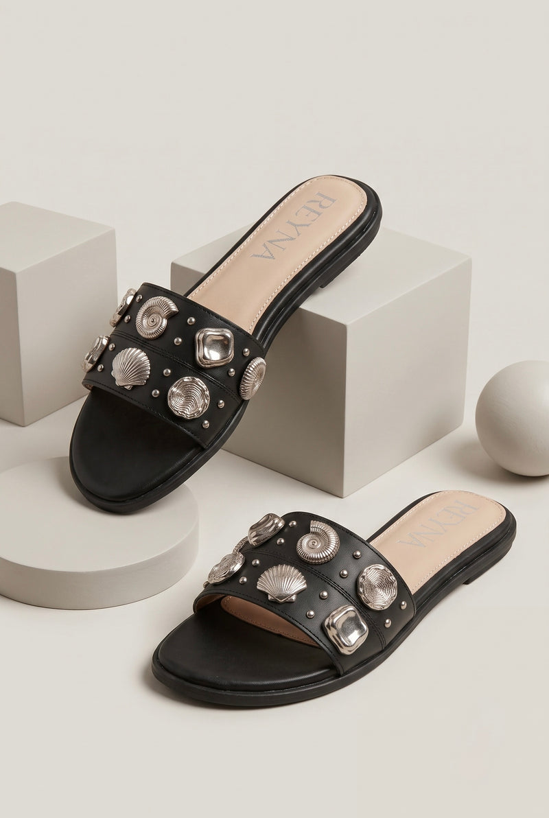 Noir Crystal Slide