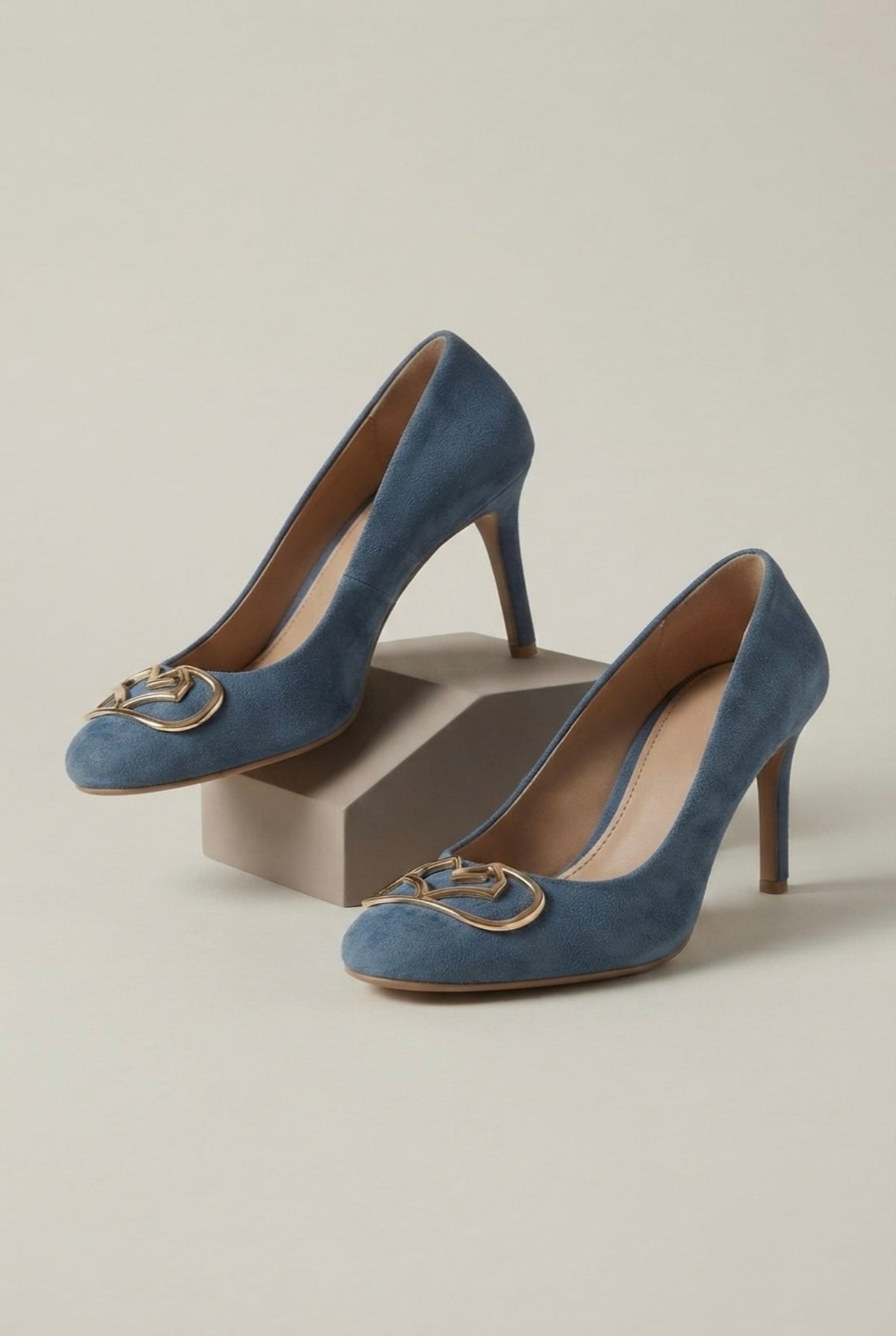 Blue Suede Classic Pump