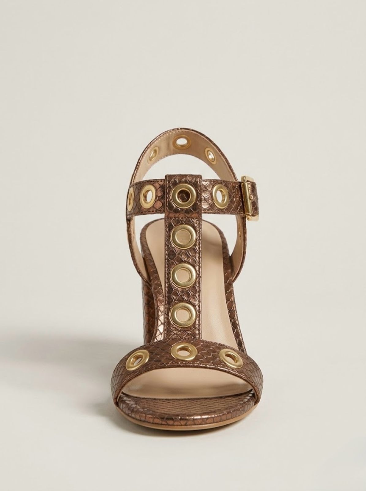 Emerald Eyelet Sandal