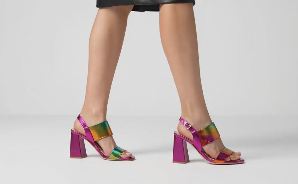 Prism Queen Block Sandal