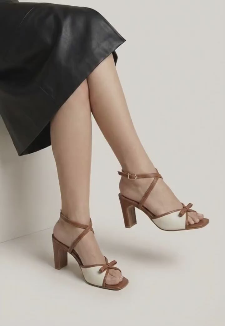 Mocha Strappy Sandal