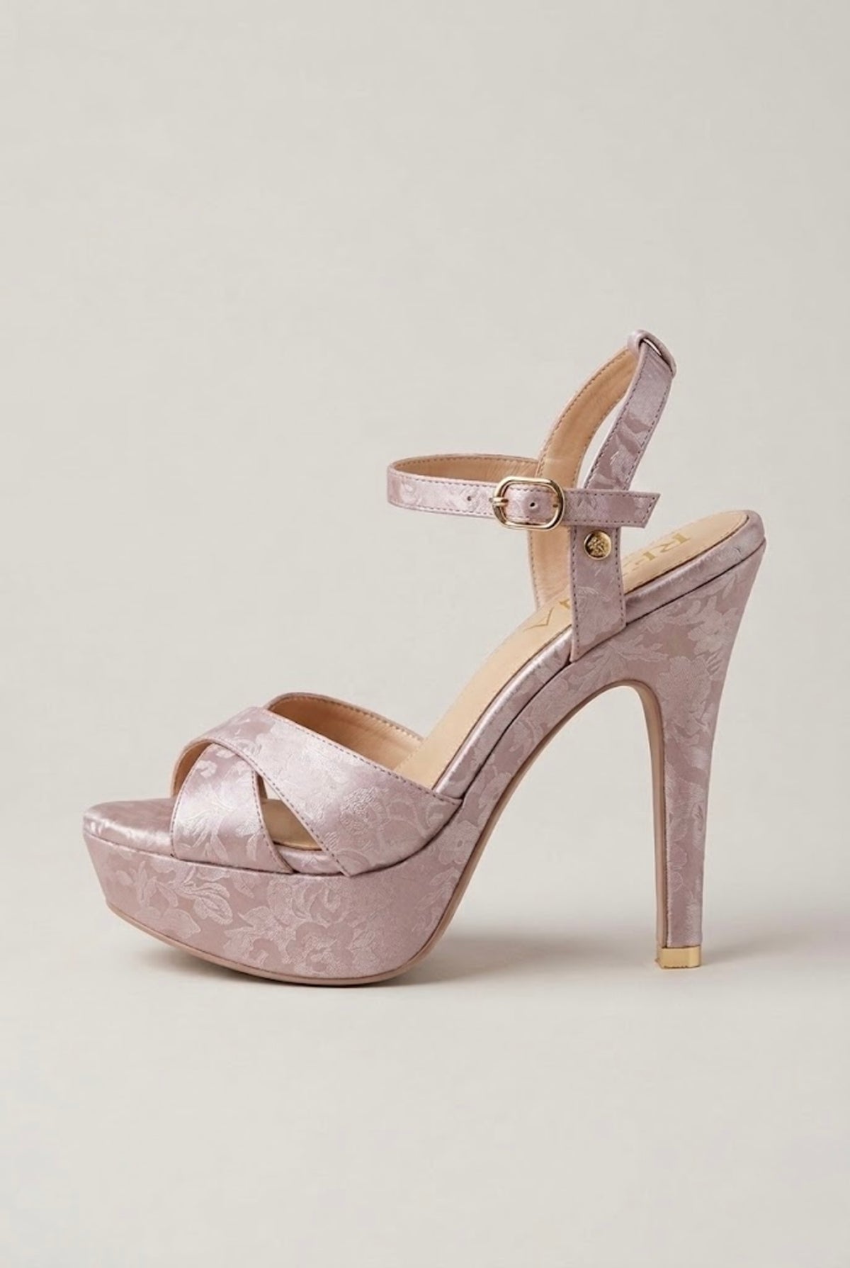 Satin Jacquard Platform