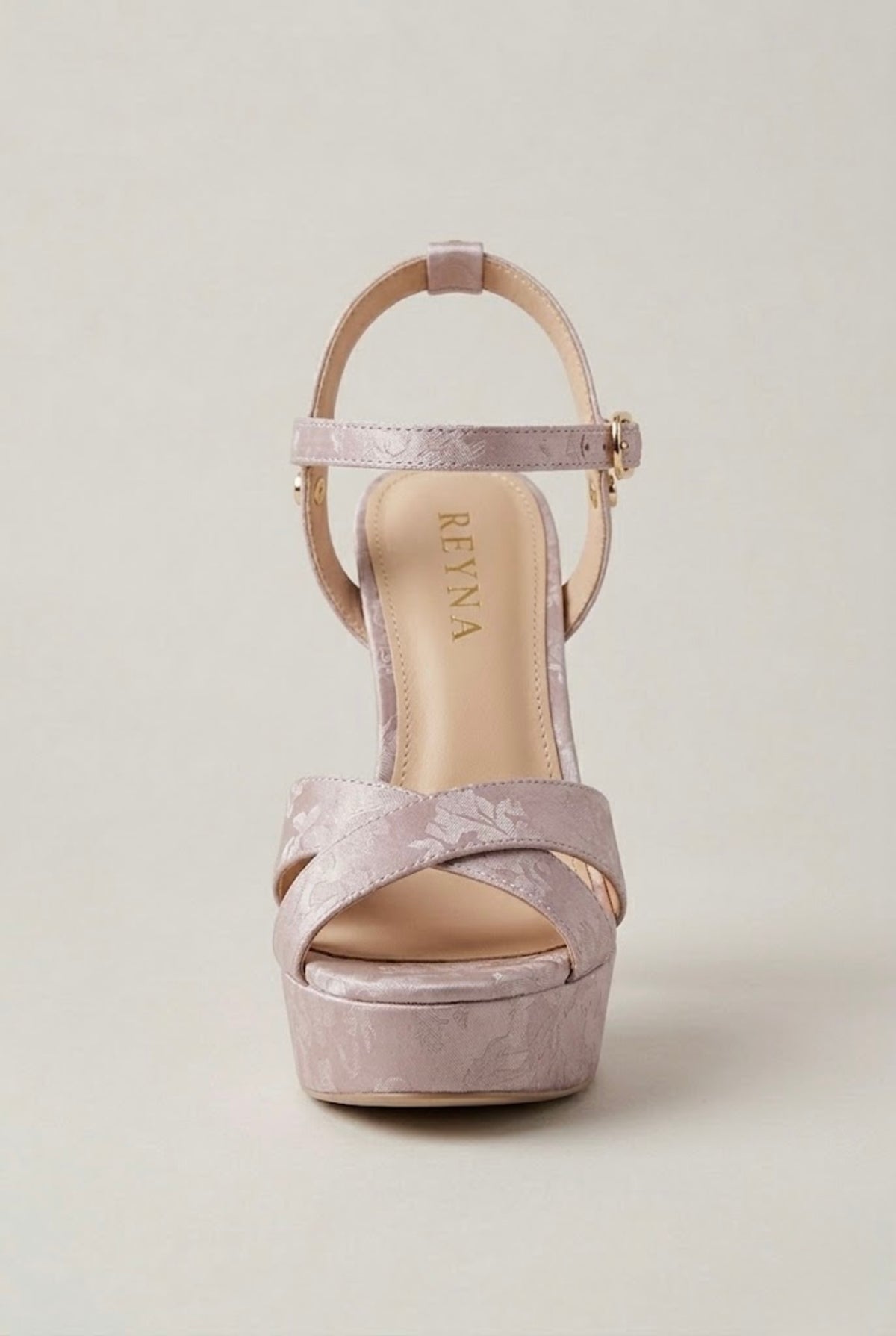 Satin Jacquard Platform